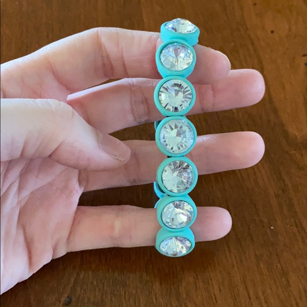 J Crew stretchy rhinestone bracelet